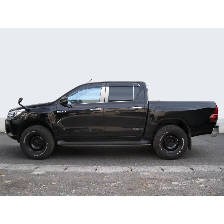 ステンレス　ピラー　送料無料　ＧＵＮ１２５　ハイラックス　６Ｐ　ヘアライン　カーパーツ