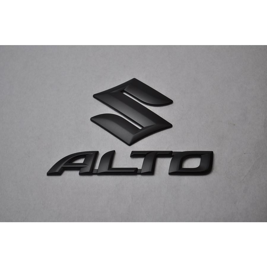 スズキ マットブラック/ピアノブラック エンブレム 送料無料