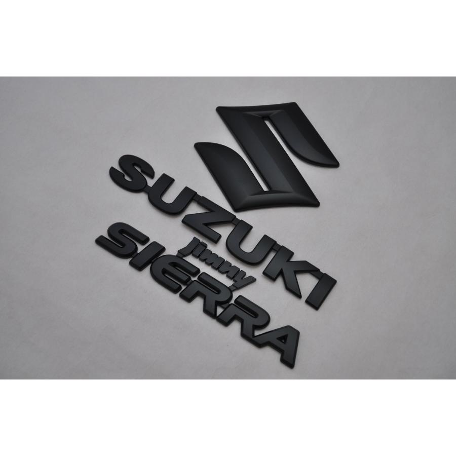 ジムニーシエラ マットブラックエンブレム k-products_250507