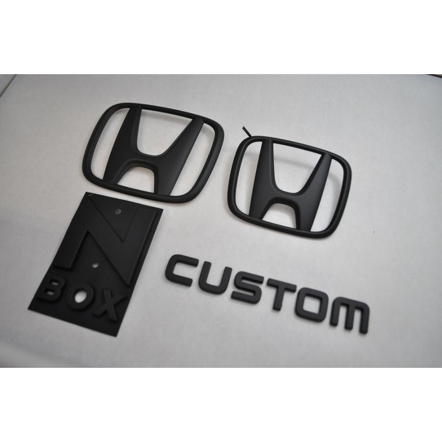 マットブラック/ピアノブラック エンブレム 送料無料 JF5/6 N