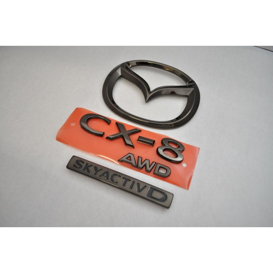 カラー エンブレム 送料無料 KG2P CX−8 ディーゼル車 4WD