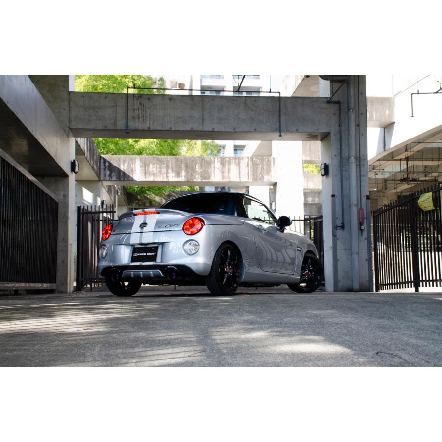 フェイクエイト コペンセロ リアトランクスポイラー TタイプC エアロ