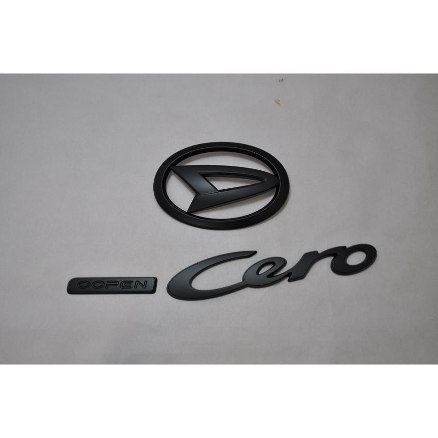 マットブラック/ピアノブラック エンブレム 送料無料 LA400K