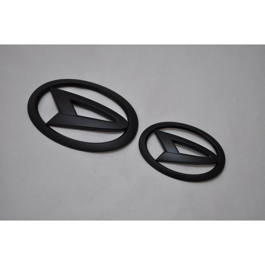 マットブラック/ピアノブラック エンブレム 送料無料 LA600