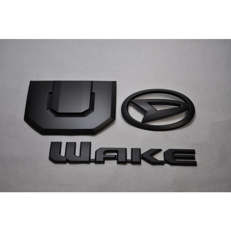 マットブラック/ピアノブラック エンブレム 送料無料 LA700