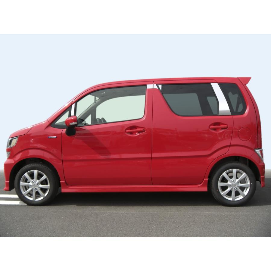 ステンレス　ピラー　送料無料　ＭＨ３５/５５　スティングレー　１０Ｐ 鏡面HYPER　カーパーツ