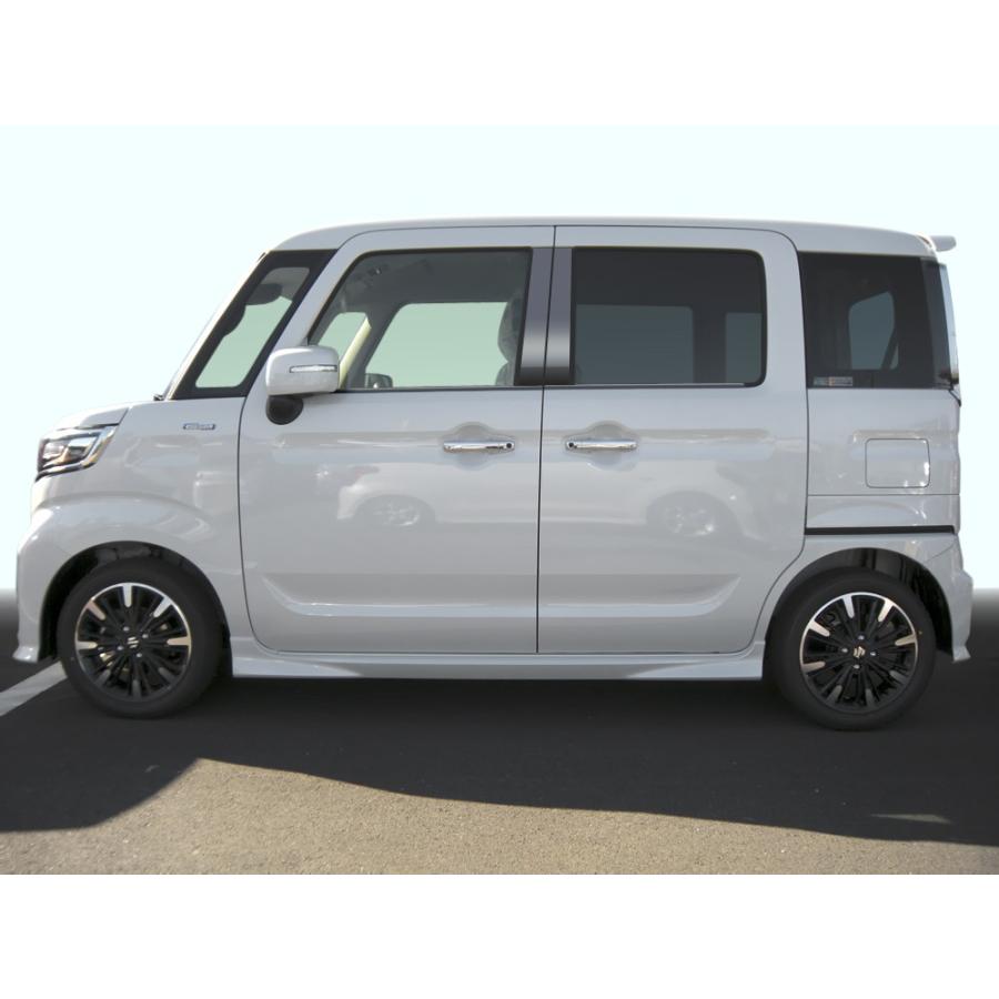 MK53S スペーシア/スペーシアカスタム ステンレス ドアモール