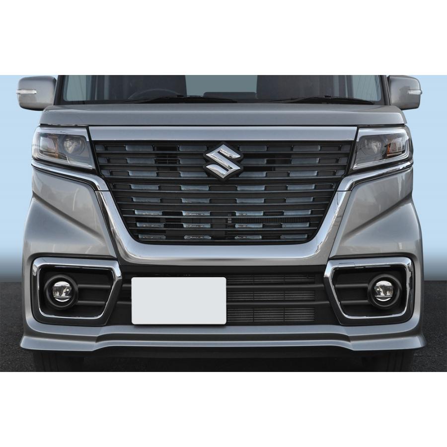 送料無料 MK53S スペーシアカスタム フォグランプカバー 左右 