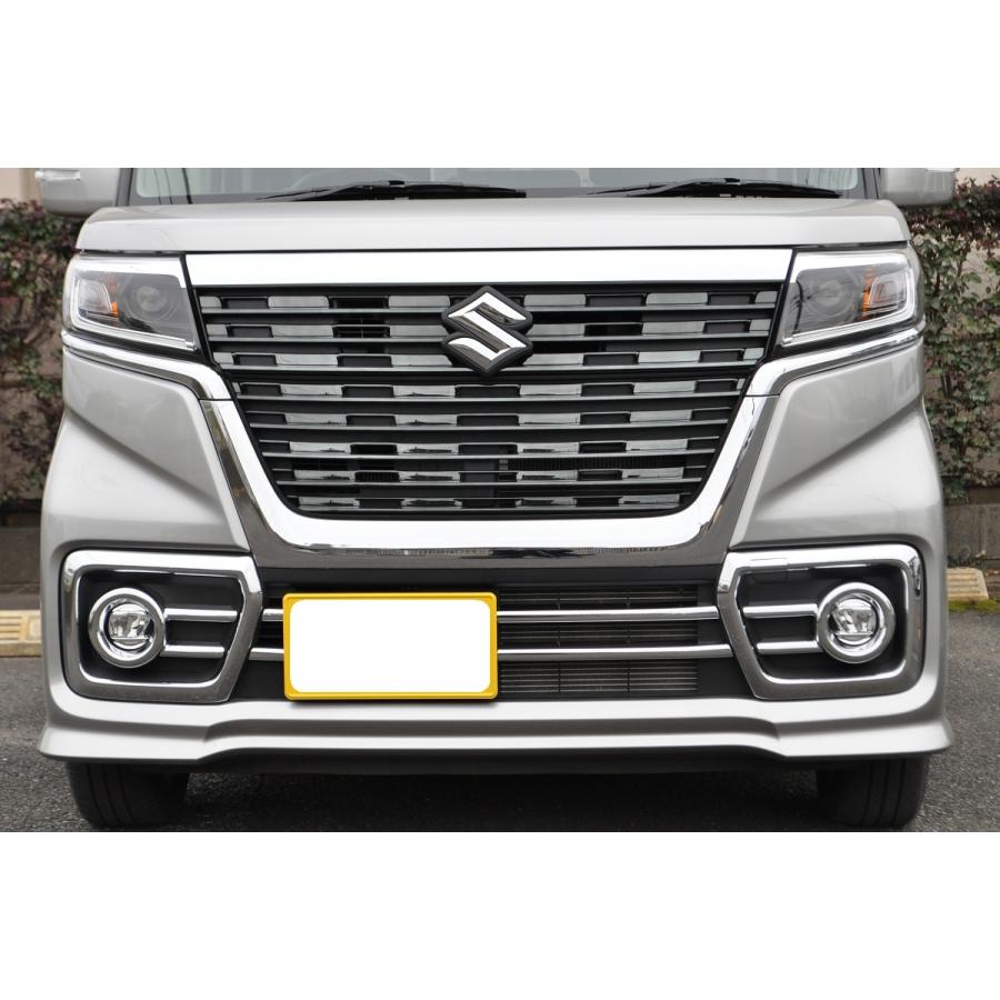 スズキ スペーシア フロントバンパ フォグランプ 右側 MK53S スペーシア 送料無料 MK53S スペーシアカスタム フォグランプカバー/バンパー