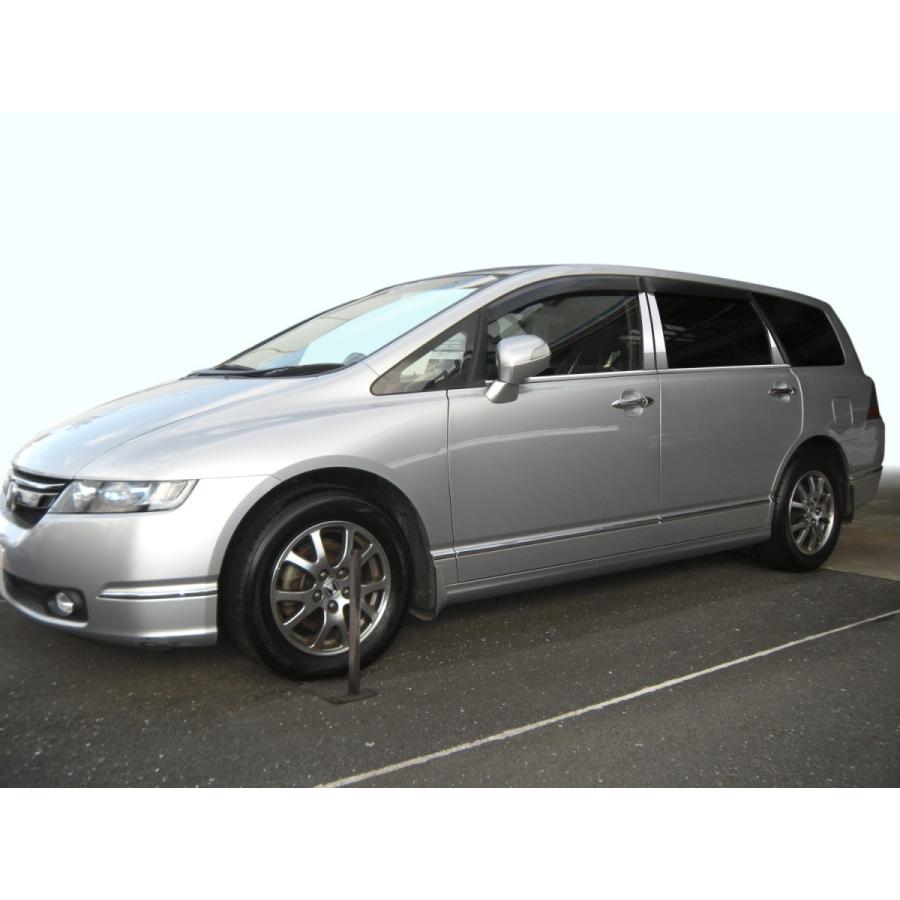 RB1 オデッセイ 後期 ステンレス ドアモール 送料無料 鏡面