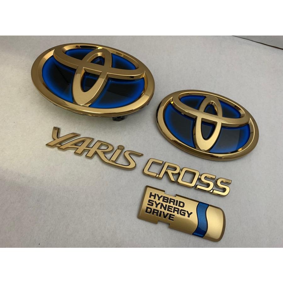 トヨタ カラー エンブレム 送料無料 ＭＸＰＪ１０ ヤリスクロス
