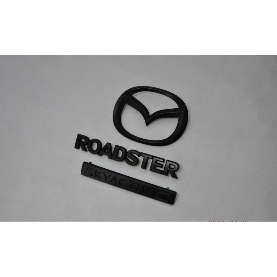 マットブラック/ピアノブラック エンブレム 送料無料 ND5RC