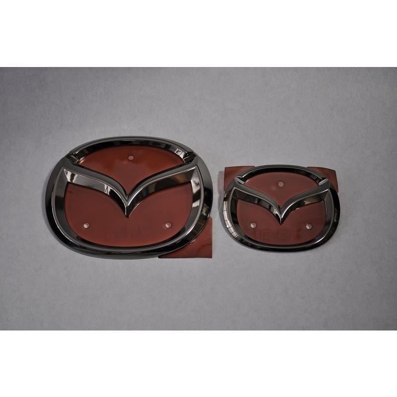 カラー エンブレム 送料無料 ND5RC ロードスター 前期 ブラック