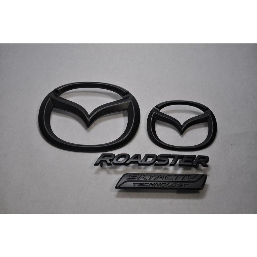 マットブラック/ピアノブラック エンブレム 送料無料 ND5RC