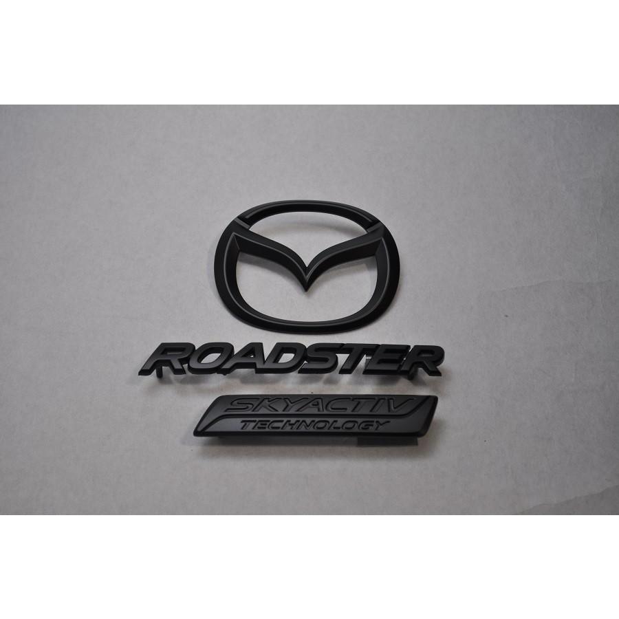 マットブラック/ピアノブラック エンブレム 送料無料 ND5RC