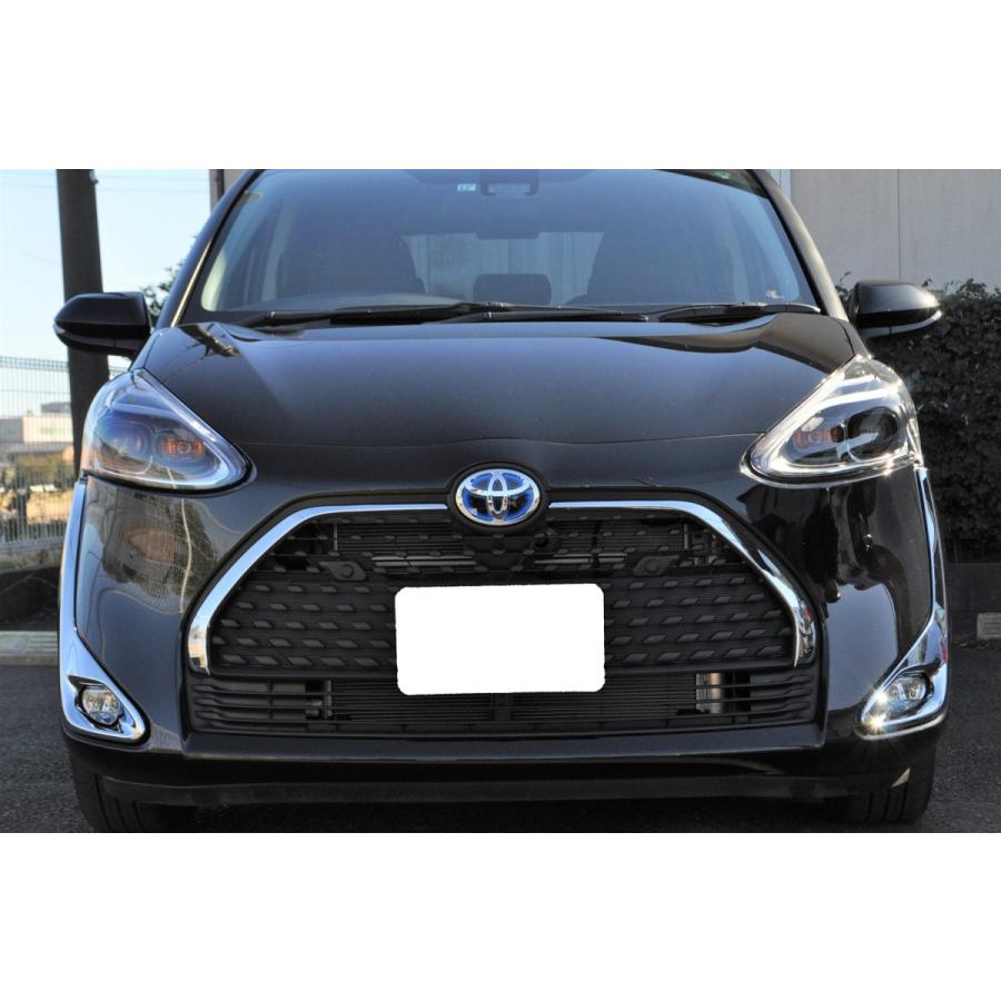 送料無料 NHP170 シエンタ フォグカバー クロームメッキ FOG