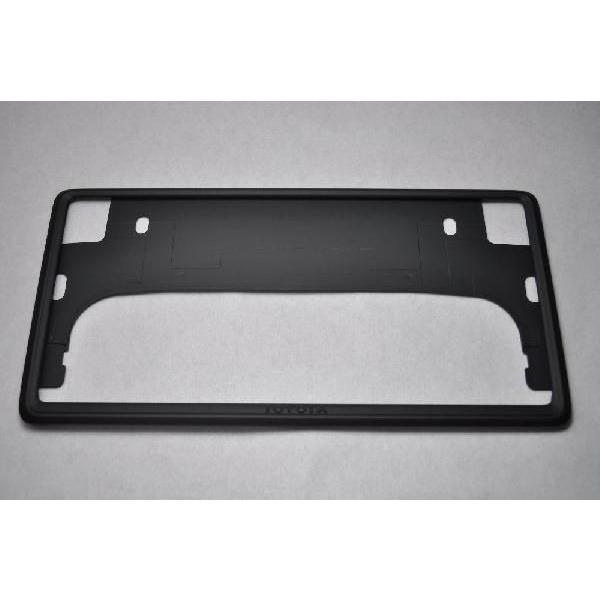 ナンバーフレーム トヨタ車用 純正品番08407-00273 マットブラック