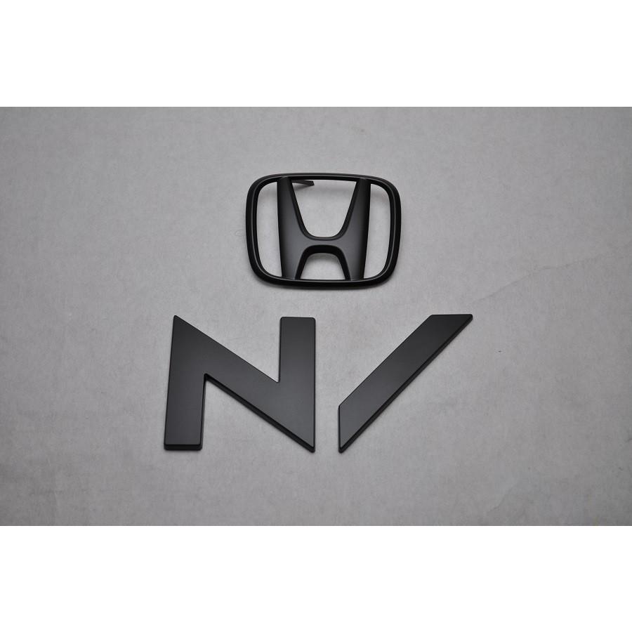 マットブラック/ピアノブラック エンブレム 送料無料 JF1系