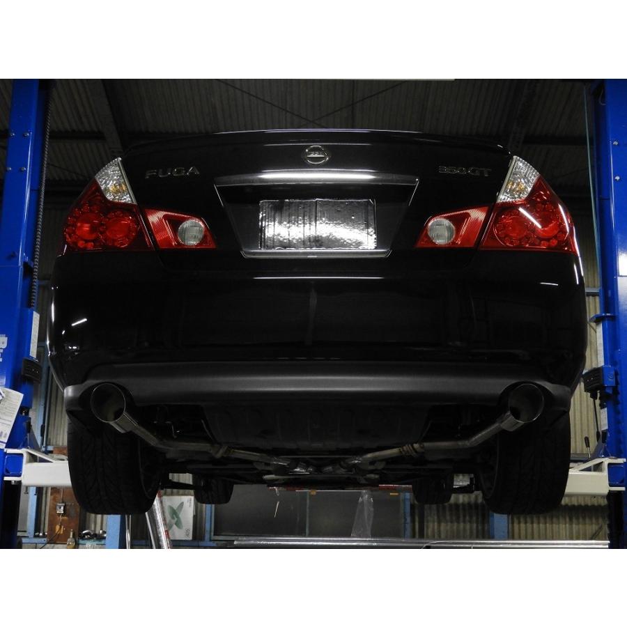 PY50 フーガ 前期 マフラー ステンレスマフラー 送料無料 代引不可