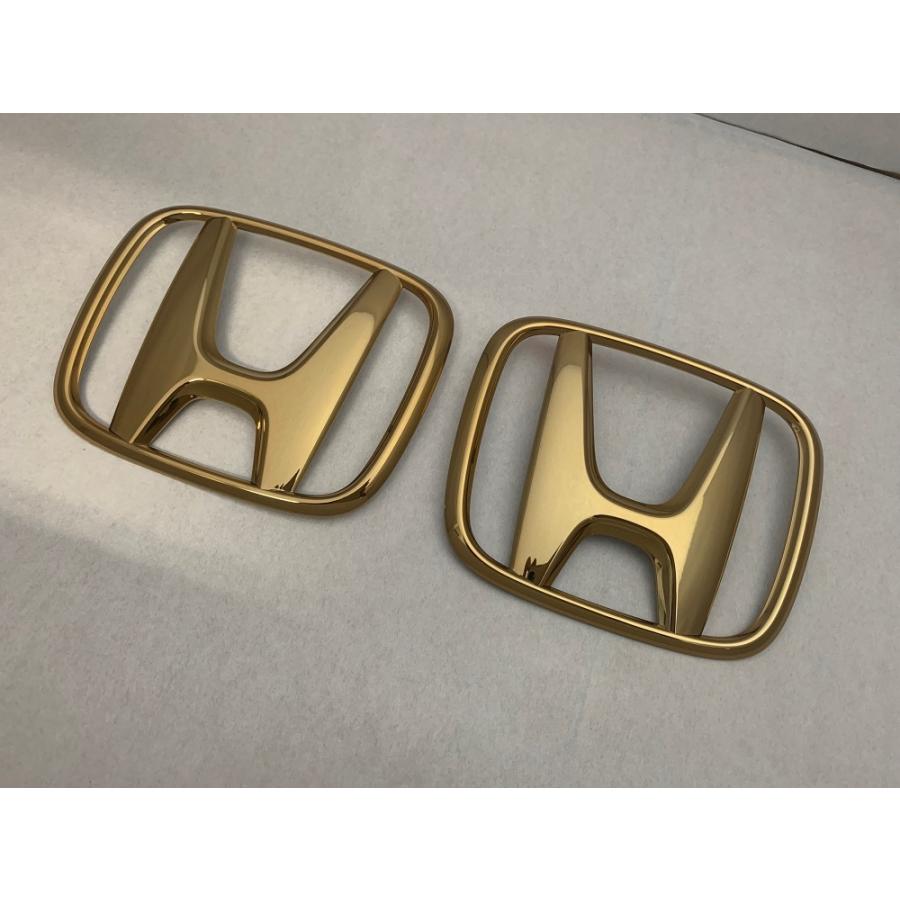 カラー エンブレム 送料無料 RK6 ステップワゴンスパーダ ゴールド 