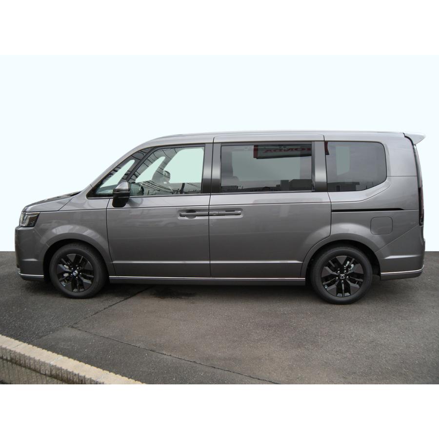 RP6／7／8 ステップワゴン ステンレス ドアモール 送料無料 鏡面