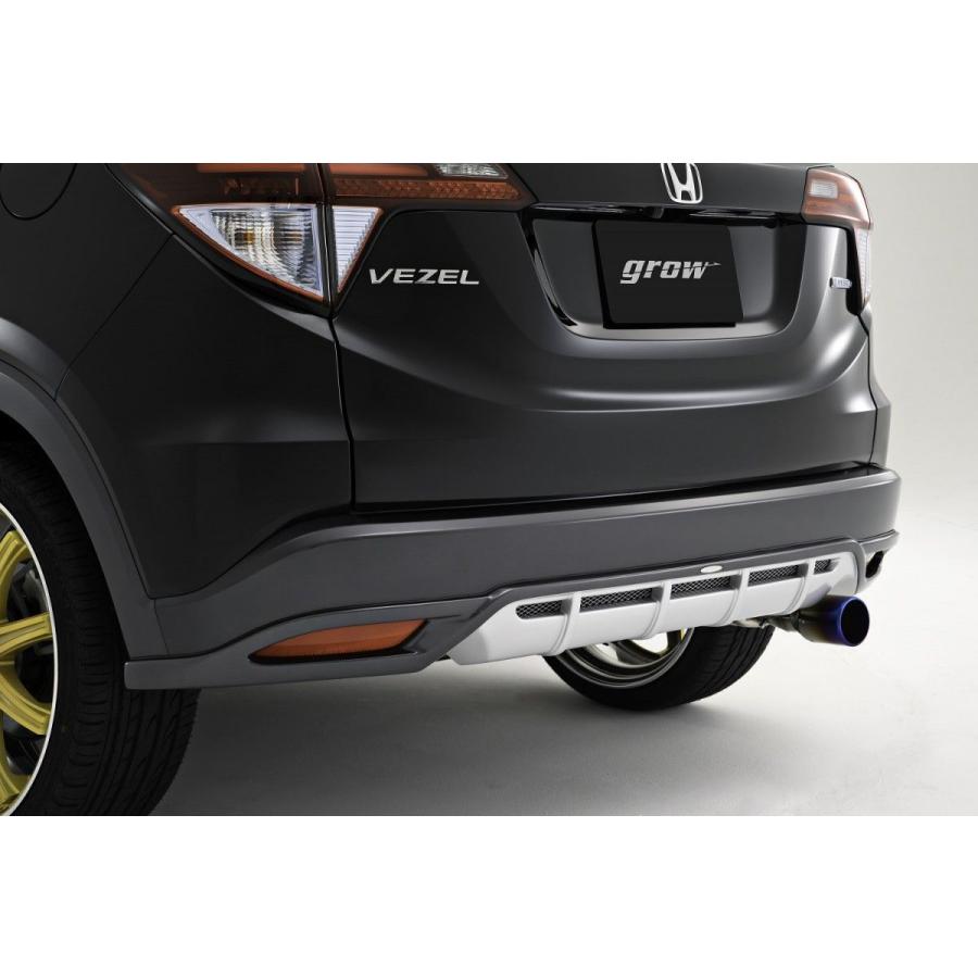 ホンダ ｇｒｏｗ ｒｕ１ ２ ３ ４ ヴェゼル リアハーフスポイラー エアロ 塗り分け塗装 カーパーツ Rursuponuri Inventer 通販 Yahoo ショッピング