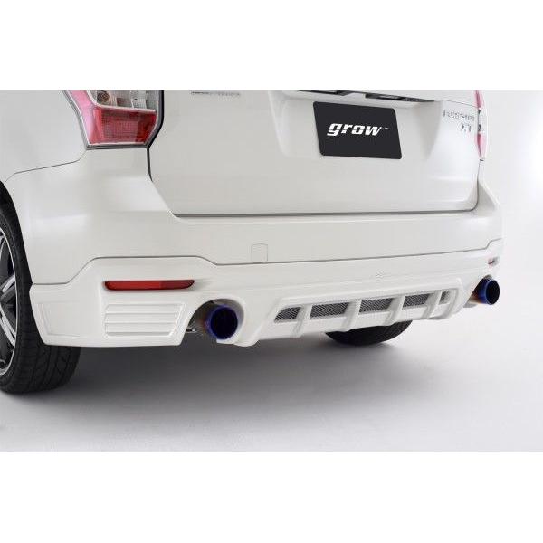 grow SJG フォレスター リアハーフスポイラー エアロ 塗装済み