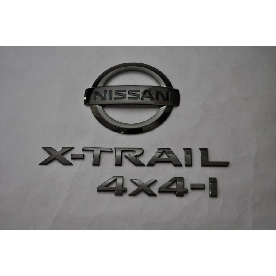 カラー エンブレム 送料無料 T32 エクストレイル 4×4 前期/後期