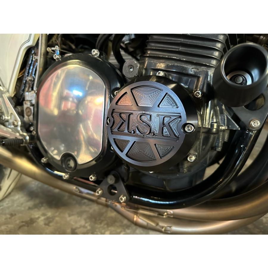 Ｚ１/Ｚ２　ＫＺ１０００　ＭＫII/Ｚ１Ｒ（I・II型）　ポイントカバー　アルミ製　アルマイト　ストライプ　Ｔｙｐｅ−Ｋ 送料無料 |  | 01