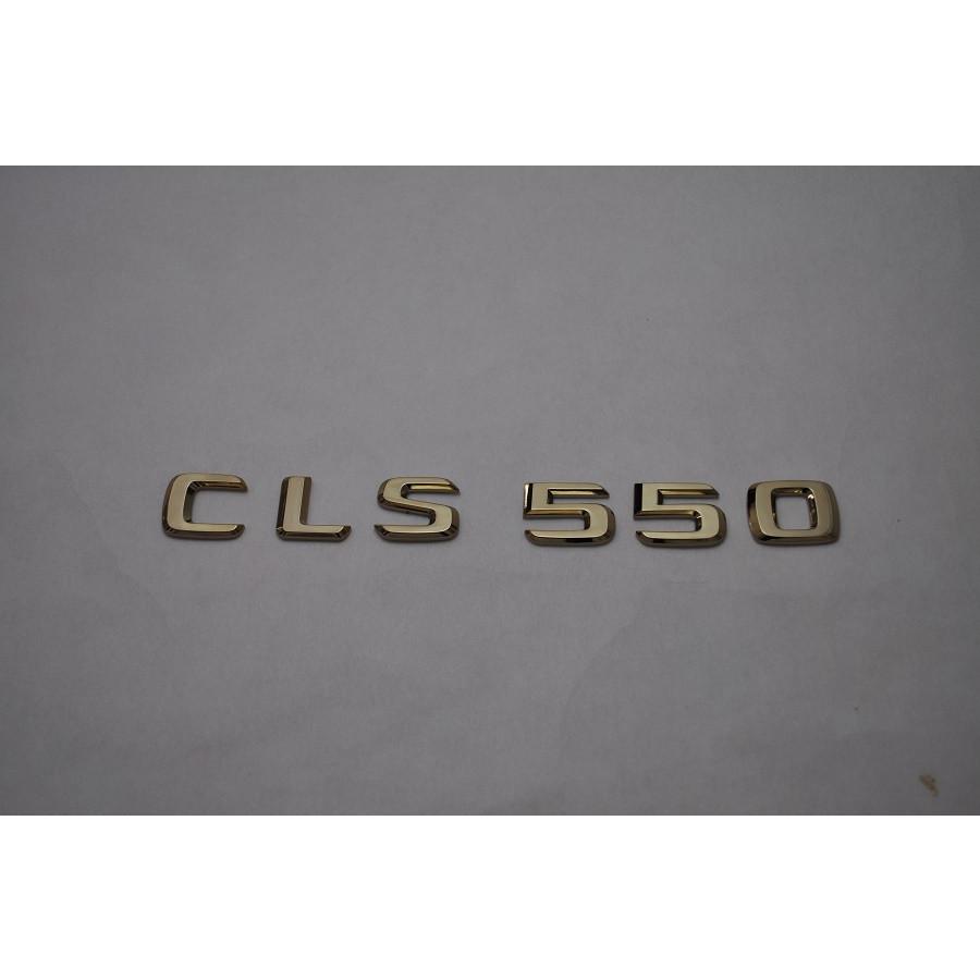 メルセデス　カラー　エンブレム　送料無料　Ｗ２２１ベンツＣＬＳクラス　３点セット　ゴールド　カーパーツ　純正　メッキ_5