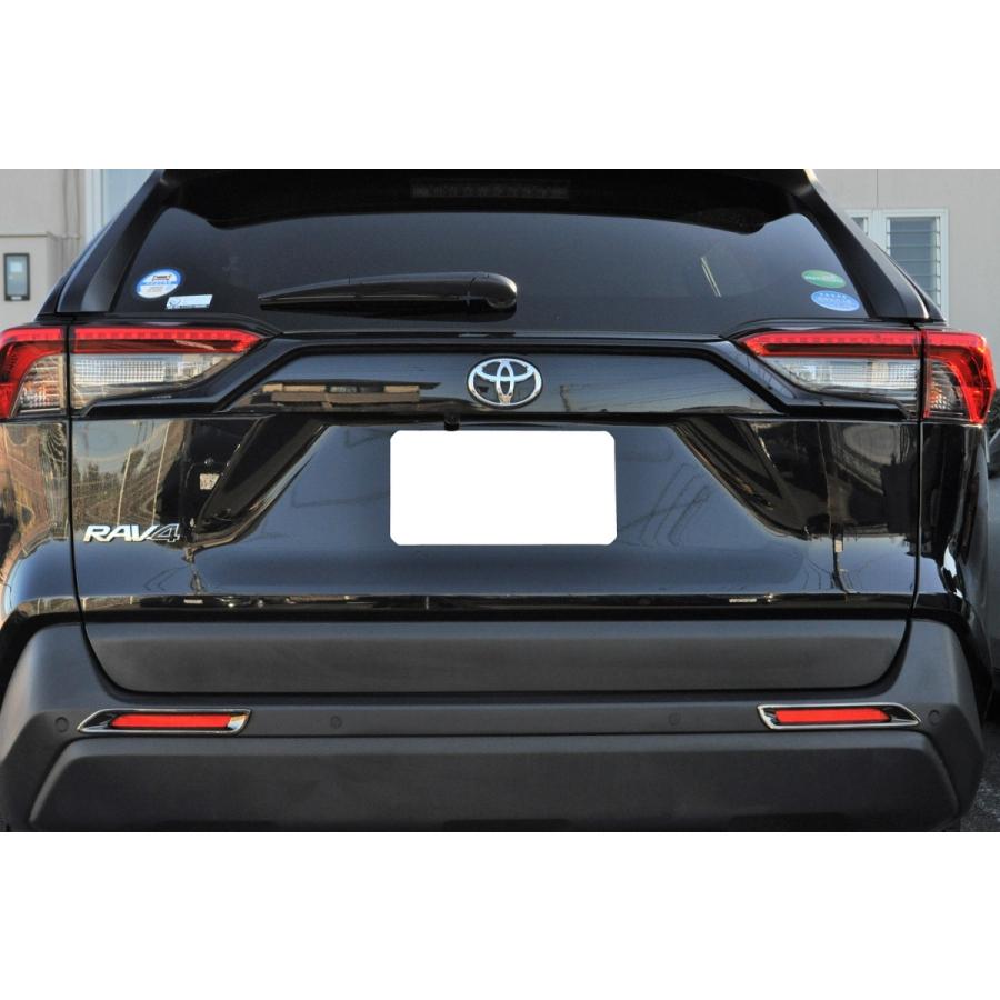 送料無料 XA50系 RAV4 リフレクターカバー カラーメッキ