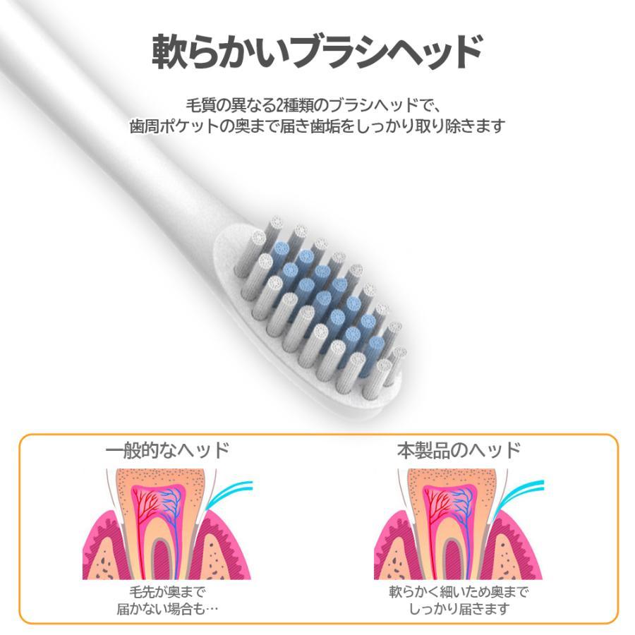 人気急上昇 電動歯ブラシ 替えブラシ4本付き usb 充電式 本体 防水 人気 音波式 携帯 キッズ 強力 除去 ヘッド おしゃれ 子ども 最新 除菌 歯石除去 歯垢除去｜invstore｜10