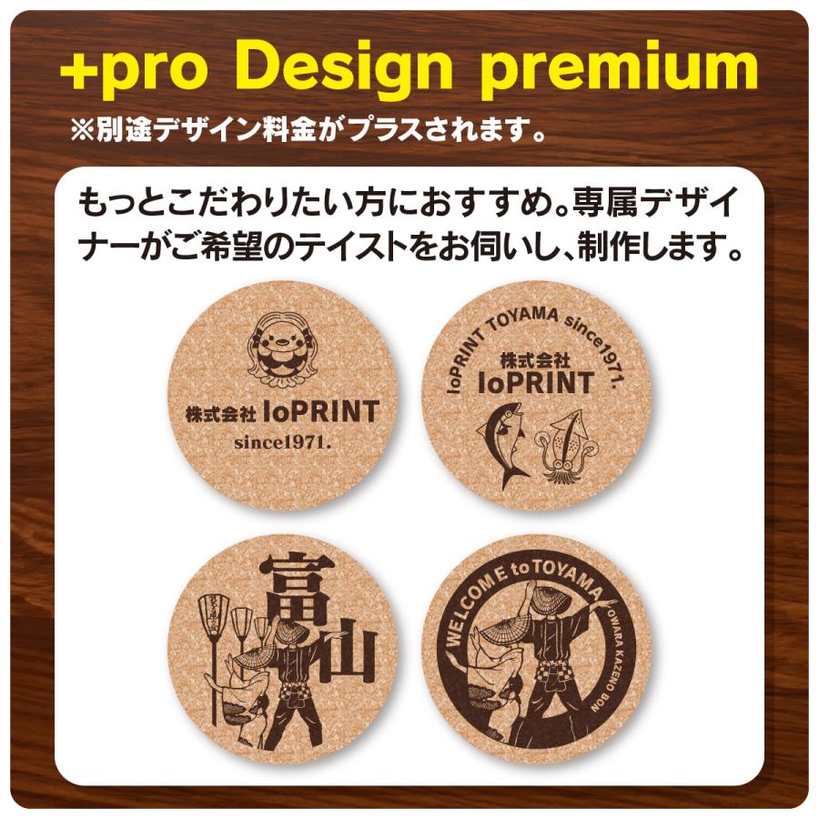 コルクコースター 作成 印刷 6枚〜 90×90mm コースター 社名 オリジナル 名入れ 飲食店 イベント おしゃれ かわいいの画像