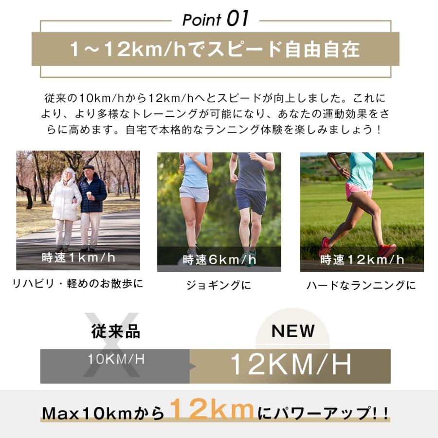 BTM ルームランナー BTM MAX12km/h 電動ルームランナー ランニング