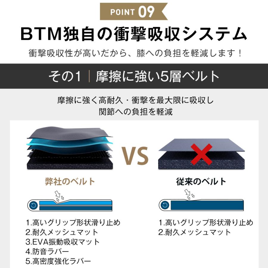 BTM ルームランナー MAX16km/h BTM 電動ルームランナー ランニング