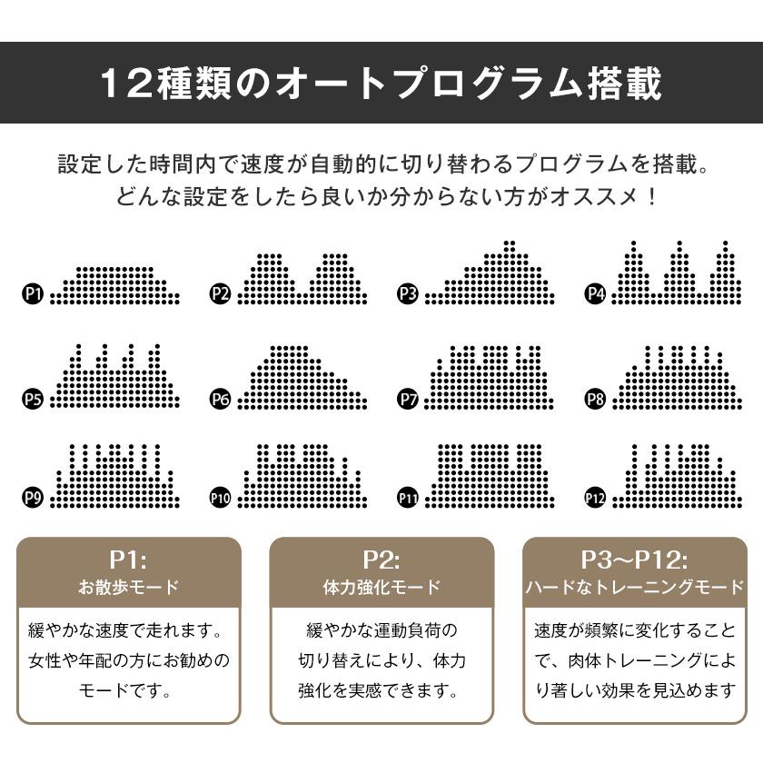 BTM ルームランナー MAX12km/h BTM 専用マット付き 電動ルームランナー