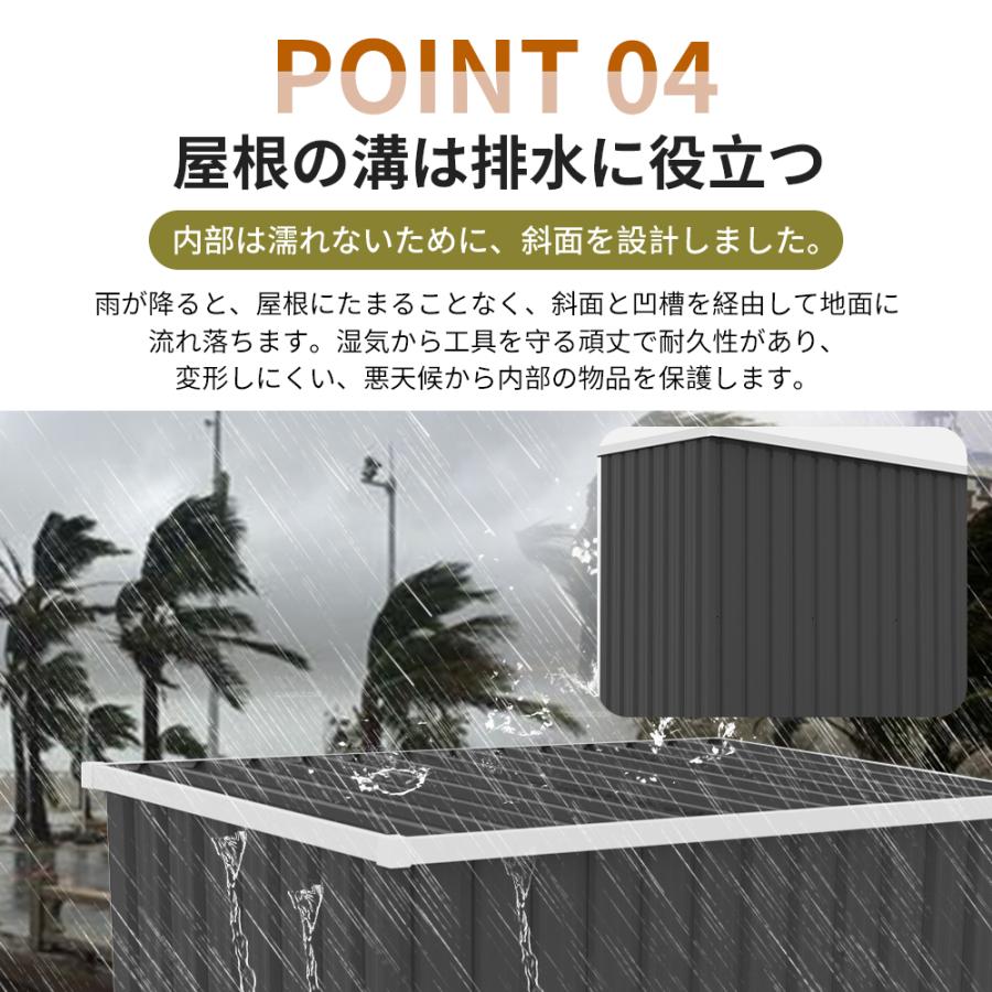 2025新作 高機能収納庫 物置 屋外 大型 倉庫 大型物置 戸外収納庫 施錠