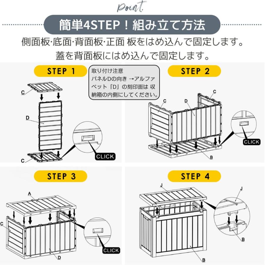 物置 屋外 収納ボックス 収納庫 小型 置き配 ストッカー 屋外収納庫