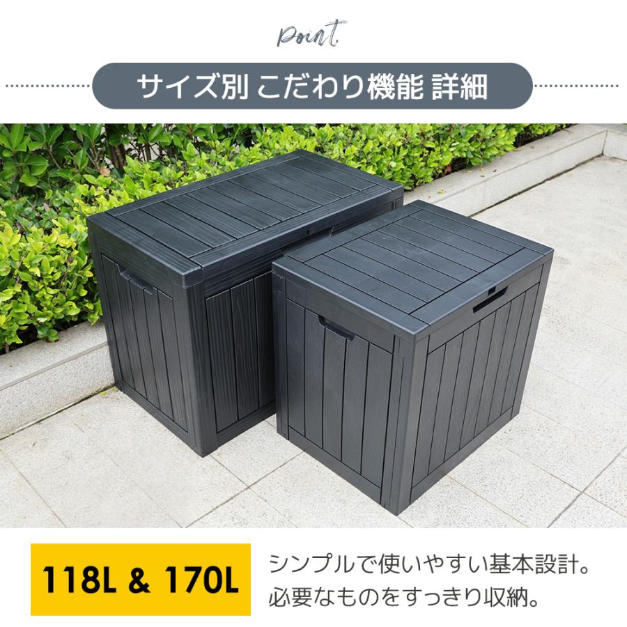 2025新作 物置 屋外 収納ボックス 収納庫 小型 置き配