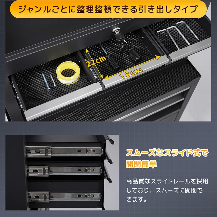 2025新作 ツールキャビネット 2in1 チェスト＆キャビネット 鍵付き