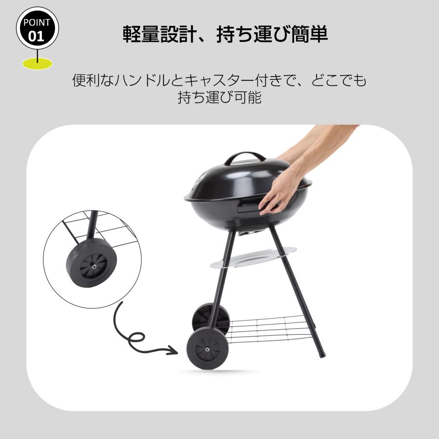 キャンプグッズ②【新品未使用】BBQコンロ バーベキューコンロ 大型 蓋付き BBQコンロ BBQ バーベキューグリル