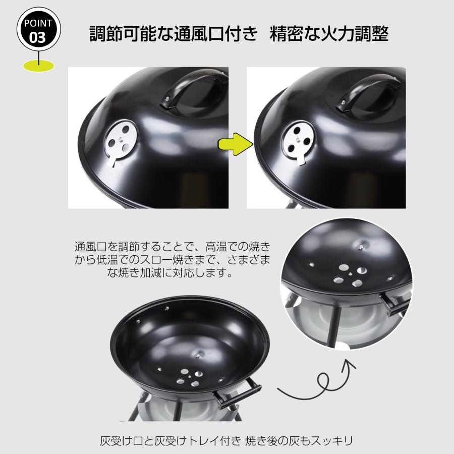 キャンプグッズ②【新品未使用】BBQコンロ バーベキューコンロ 大型 蓋付き BBQコンロ BBQ バーベキューグリル