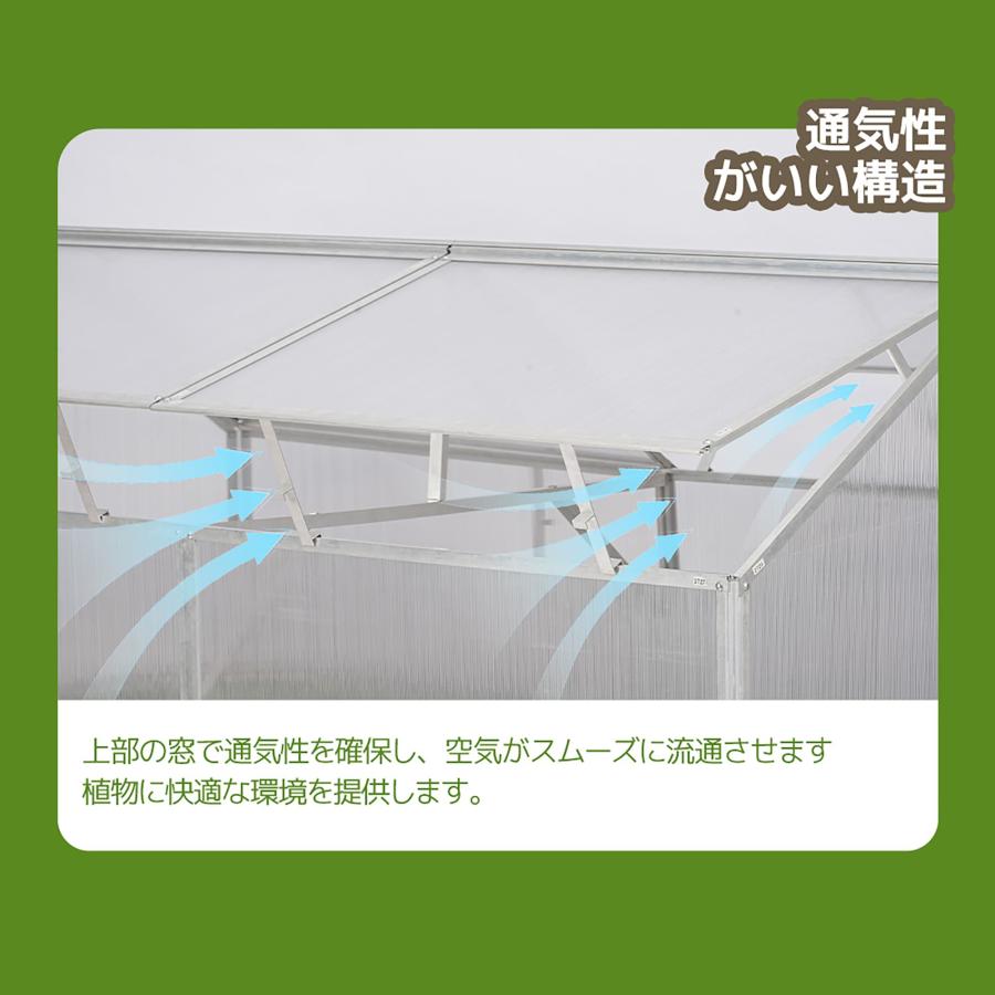 在庫一掃】ビニールハウス 温室 ビニール温室 家庭用 ガーデンハウス 