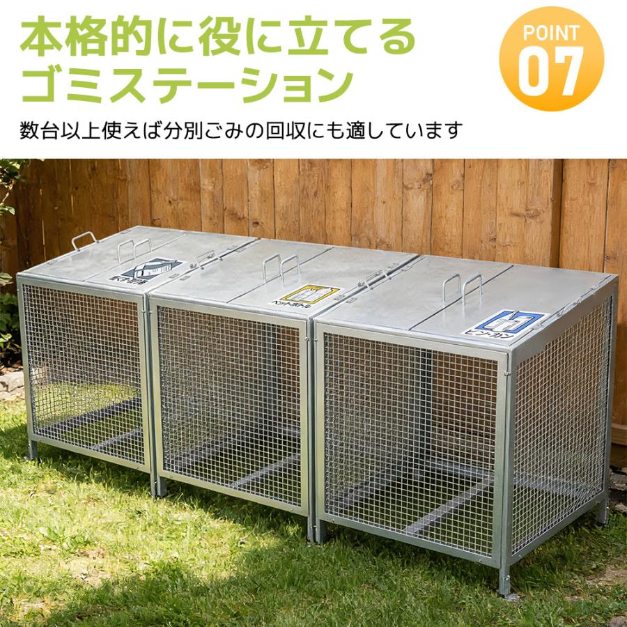 大型ゴミステーション　収納ボックス　町内会　集合住宅 ゴミ箱 屋外 大型 ゴミステーション ステンレス ゴミ置き場 蓋つき
