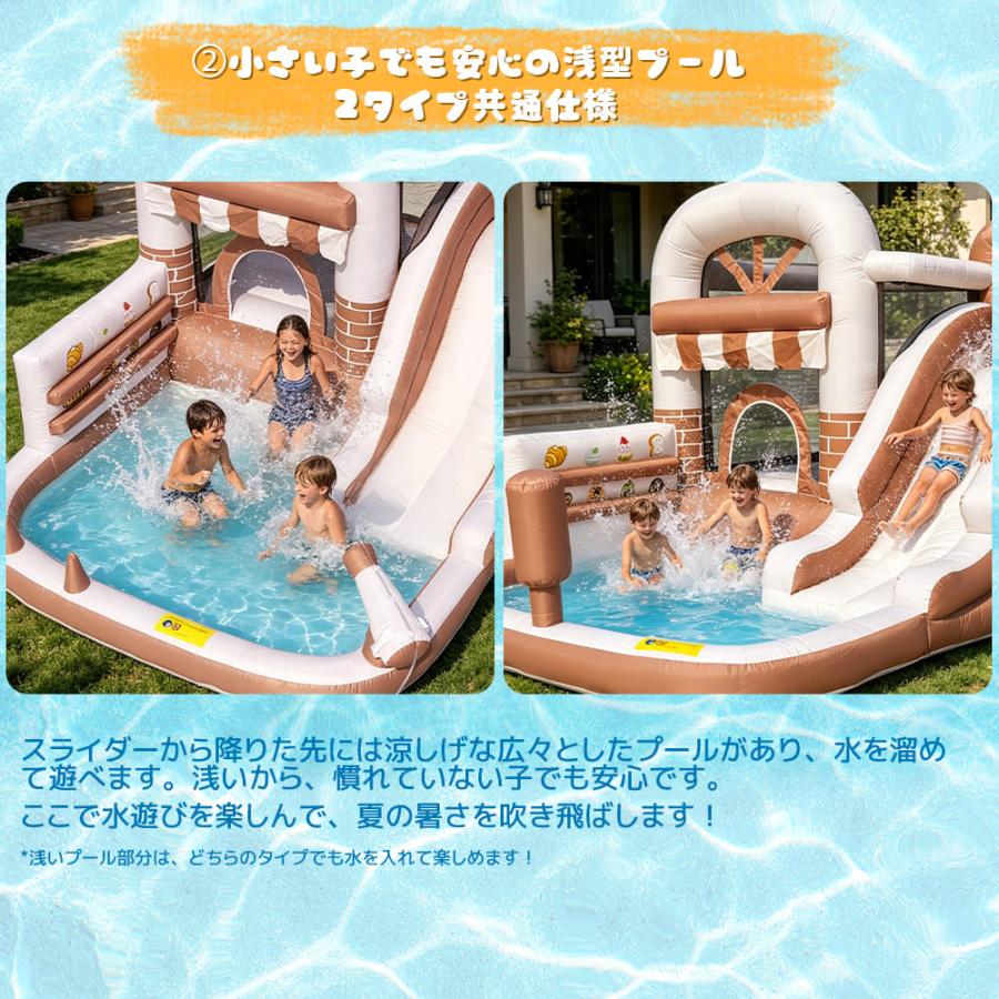 爆買」大型 プール エアー 遊具 滑り台 ビニールプール 大型プール お
