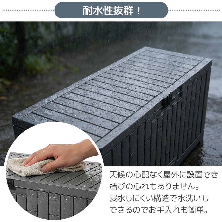 2026新作 物置 屋外 収納ボックス 収納庫 小型 置き配 ストッカー 屋外
