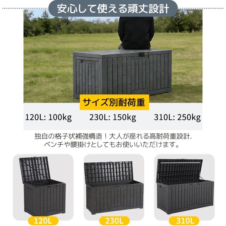 2026新作 物置 屋外 収納ボックス 収納庫 小型 置き配 ストッカー 屋外