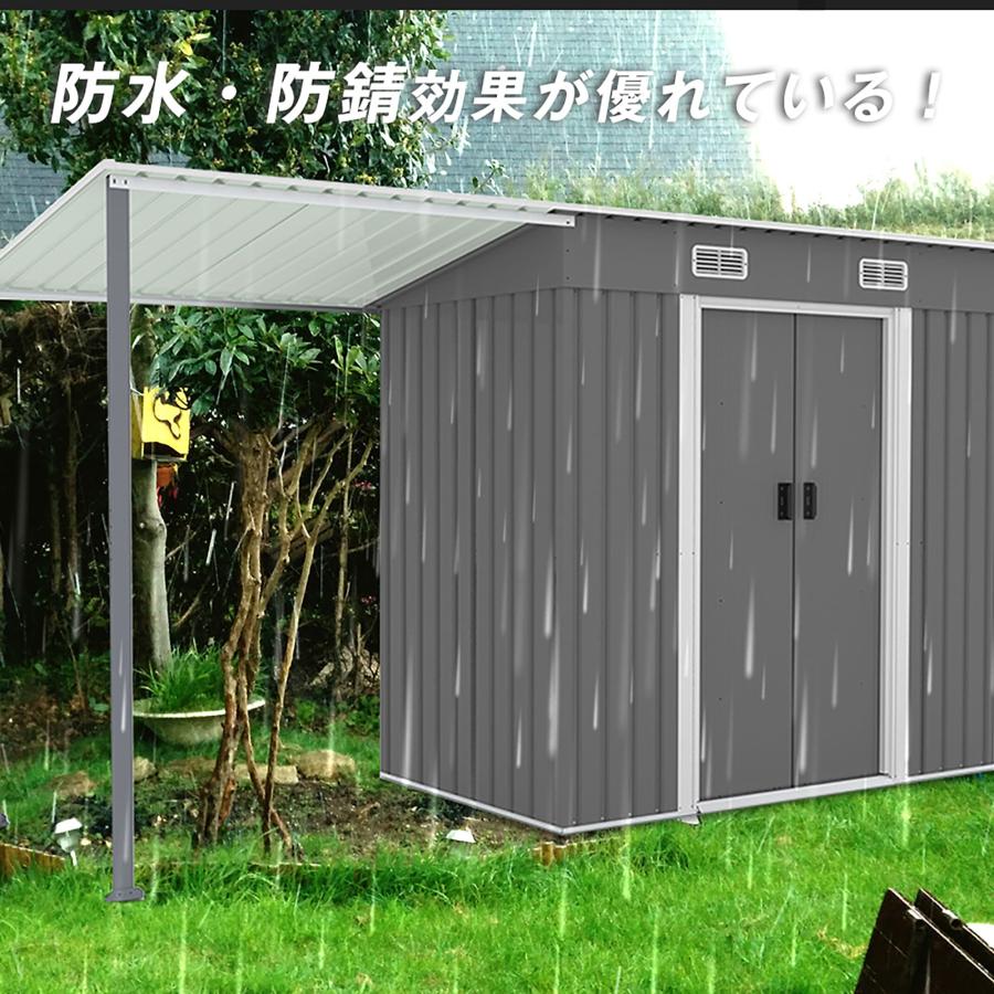2025新作 物置 ガーデンツールシェッド 大型物置き 屋外 収納ボックス