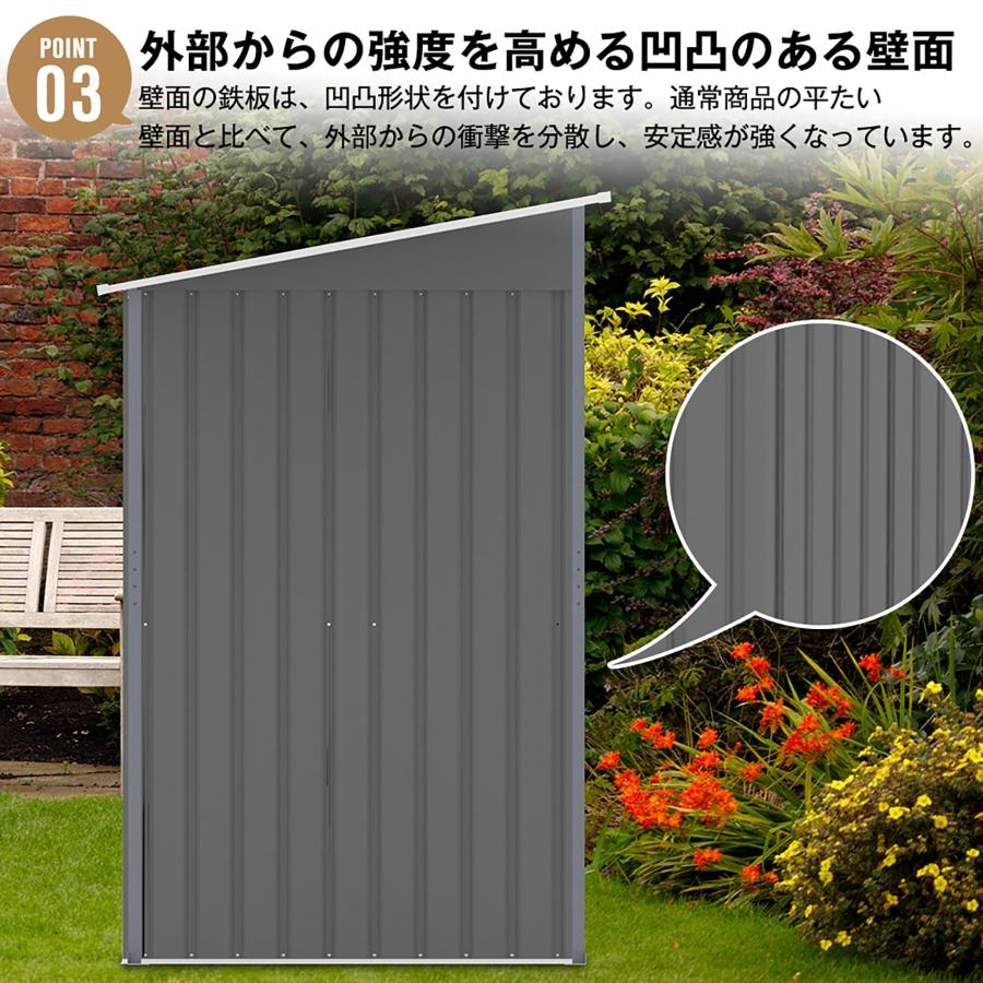 【地域限定送料込み】特大額縁　置物　オブジェ 物置 組立式 屋外 大型 超大型 倉庫 おしゃれ 幅335x奥行272x高