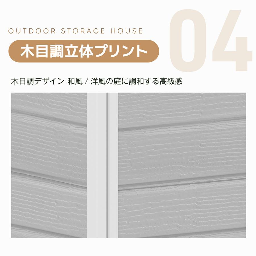 物置 屋外 大型 倉庫 大型物置 戸外収納庫 床板付き 窓付き 防水/耐侯